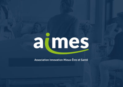 Aimes : Identité visuelle pour une structure qui place le sourire et le soutien au cœur du soin