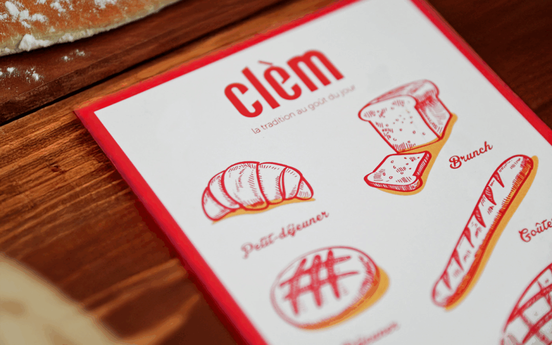 Clèm : Identité visuelle pour une boulangerie artisanale en Normandie