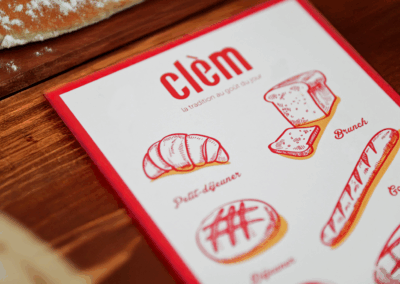 Clèm : Identité visuelle pour une boulangerie artisanale en Normandie