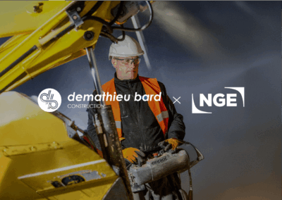 Demathieu & Bard : Création d’un livret de présentation d’un chantier pour la SNCF