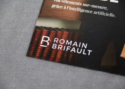Romain Brifault : Plaquette d’entreprise pour un entrepreneur en Normandie