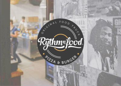 Rythm’n’Food : Concept store et création de marque pour un fast food rouennais