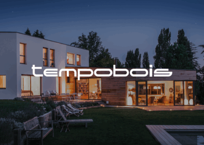 TempoBois : Support print A4 pour valoriser les savoir-faire bois en Seine-Maritime