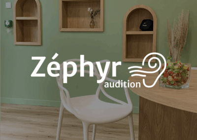 Zéphyr Audition : image de marque pour un centre auditif dans le Finistère